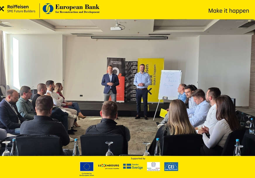 ZAVRŠENA RAIFFEISEN-EBRD SME FUTURE BUILDERS AKADEMIJA