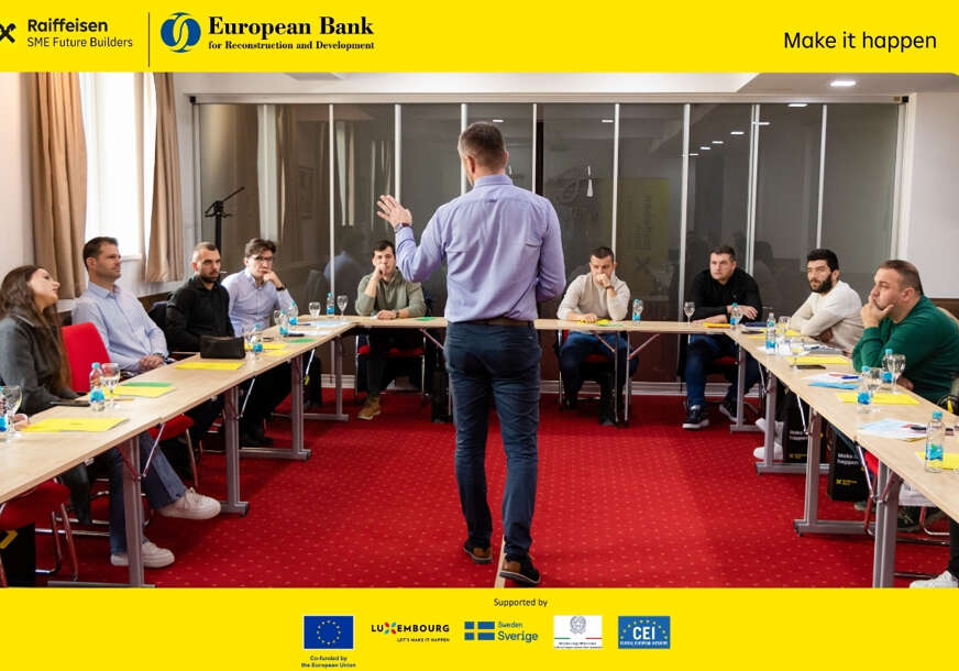 ZAVRŠENA RAIFFEISEN-EBRD SME FUTURE BUILDERS AKADEMIJA
