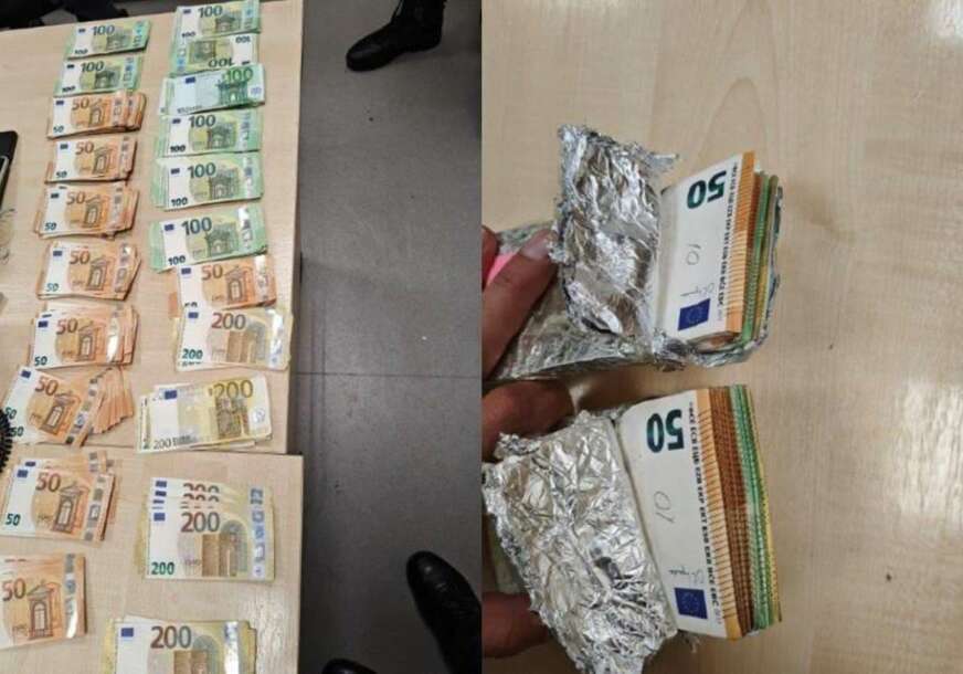 Novac sakrio ispod sjedišta: Vozač iz BiH pokušao unijeti 20.000 evra u EU bez prijave