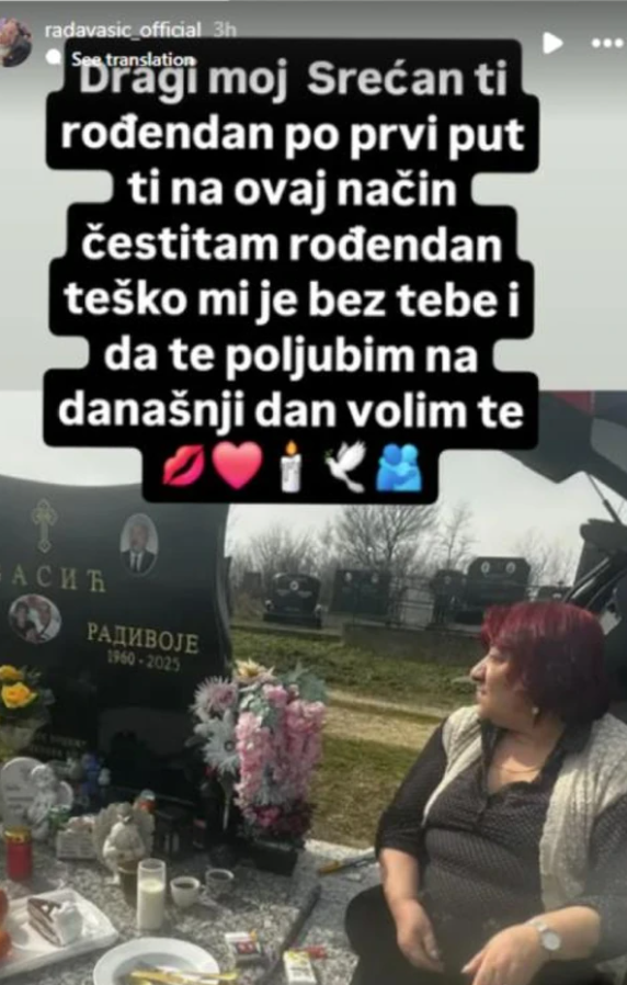 FOTO: RADAVASIC_OFFICIAL, INSTAGRAM / SCREENSHOT