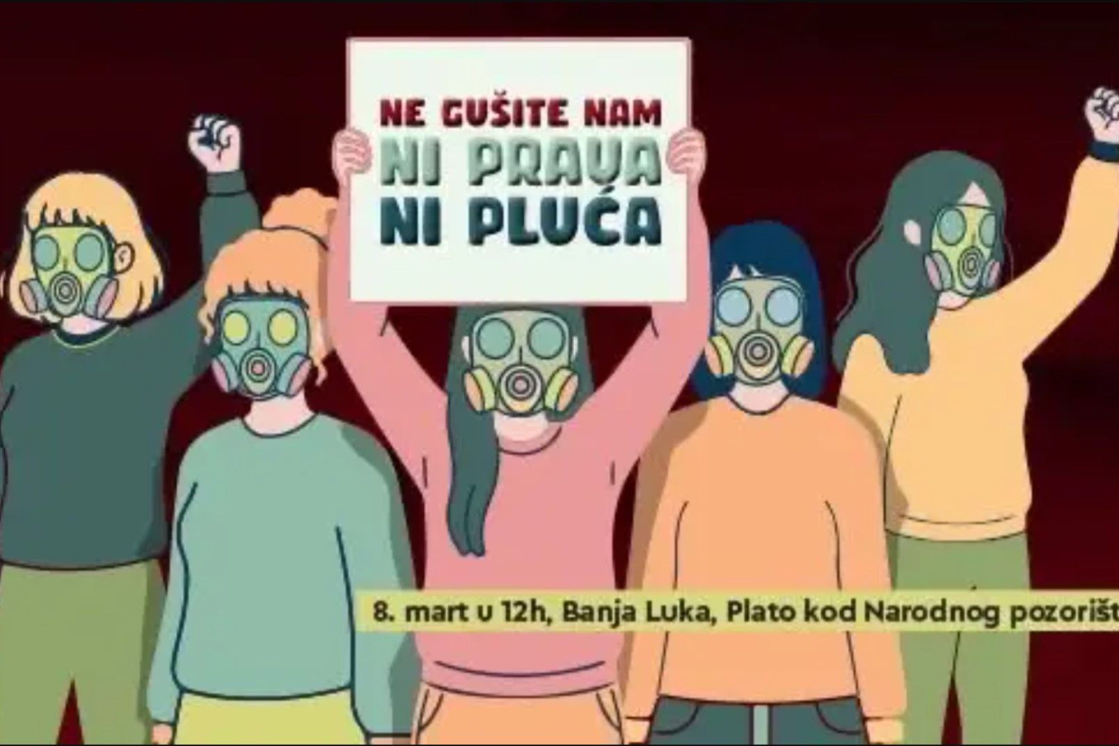 Protest u Banjaluci na 8. mart zbog otrovnog vazduha