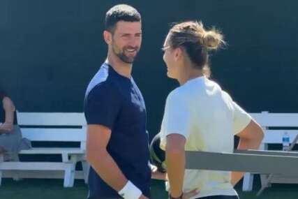 (VIDEO) "Doći ću i sutra" Đoković i Sabalenka se sreli na Indijan Velsu, nastala nova urnebesna scena