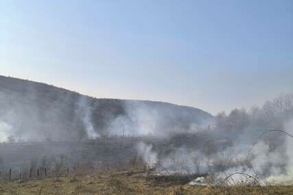 (FOTO) Gasili požare na otvorenom: Banjalučki vatrogasci intervenisali 7 puta