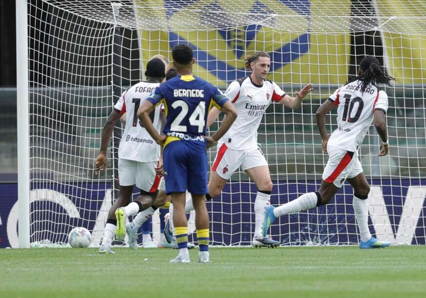Povratak na drugo mjesto: Milan golom Rabioa srušio Veronu
