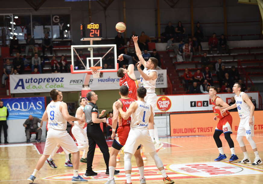 Zadar slavio u Čačku: Borac položio oružje pred upornim Hrvatima