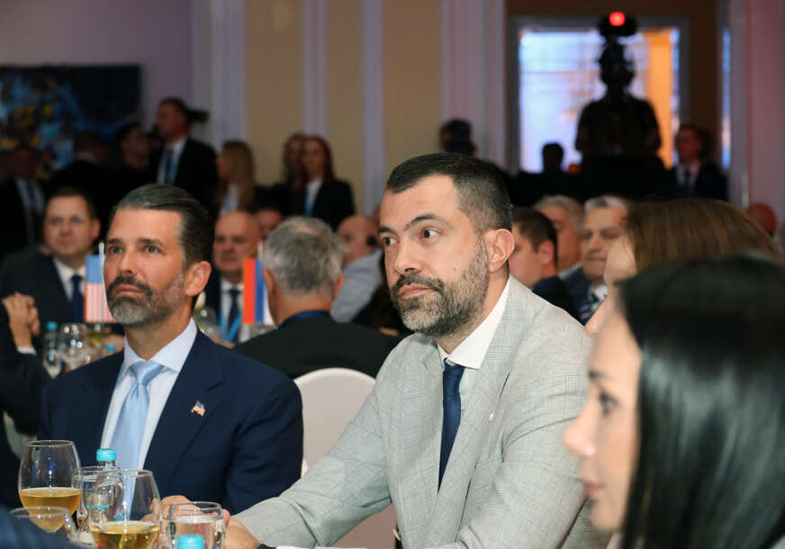 Igor Dodik i Donald Tramp Junior, Banski dvor panel diskusija