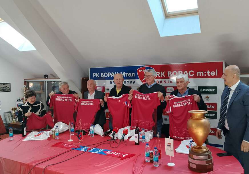 (FOTO) Banjaluka se ponovo poklonila šampionima: RK Borac obilježio 50 godina od evropske titule