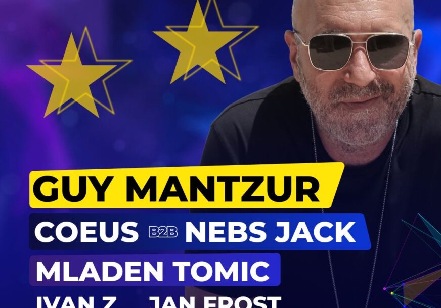 Besplatna žurka na krovu Doma omladine uz Guy Mantzura i regionalne DJ zvijezde