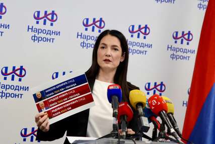 Jelena Trivić najavila program Narodnog fronta "Vlada u poskupljenjima vidi ekstra zaradu za sebe, a baš ih briga za narod"