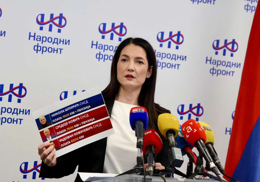 Jelena Trivić najavila program Narodnog fronta "Vlada u poskupljenjima vidi ekstra zaradu za sebe, a baš ih briga za narod"