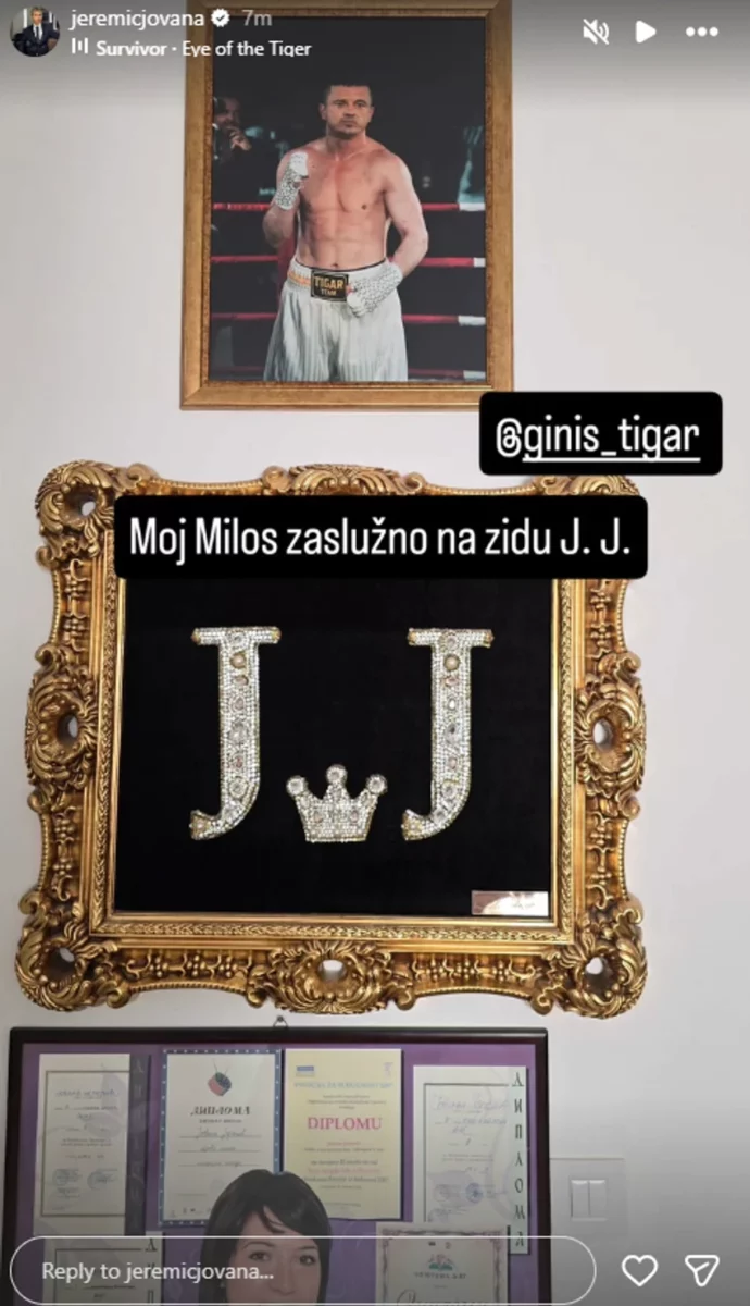 FOTO: JEREMICJOVANA/INSTAGRAM/SCREENSHOT