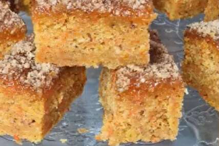 NOVI SLATKI DOŽIVLJAJ Sočne kocke sa šargarepom, ako ste sumnjali u ovaj slatkiš sad ćete biti ODUŠEVLJENI
