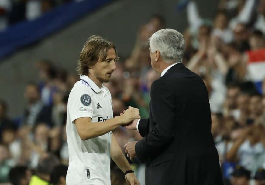 (VIDEO) "Djed ti je bio Brazilac" Luka Modrić dobio priznanje od Karla Anćelotija kakvo se rijetko čuje