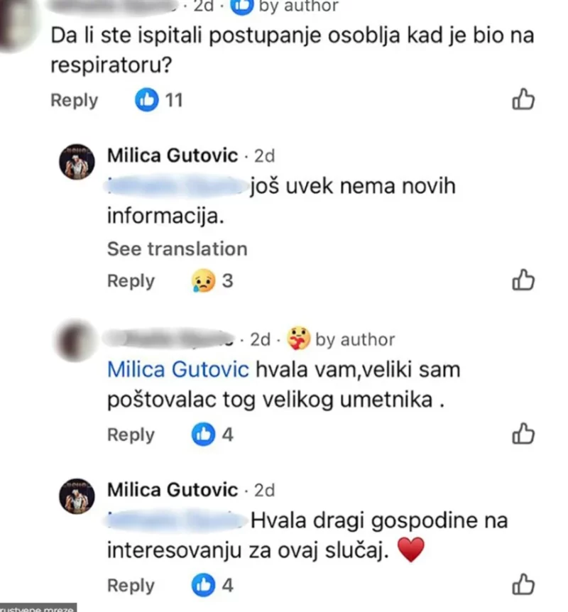 FOTO: MILICAGUTOVIC/INSTAGRAM/SCREENSHOT