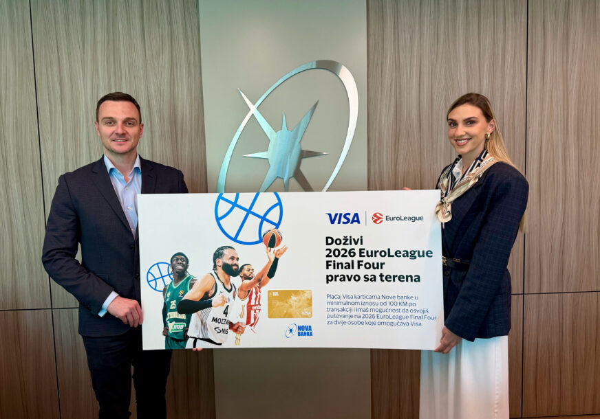 NOVA BANKA Milica Protić iz Laktaša dobitnica nagradne igre "Doživi final Four pravo sa terena"