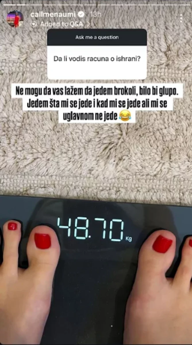 FOTO: CALLMENAUMI / INSTAGRAM/SCREENSHOT