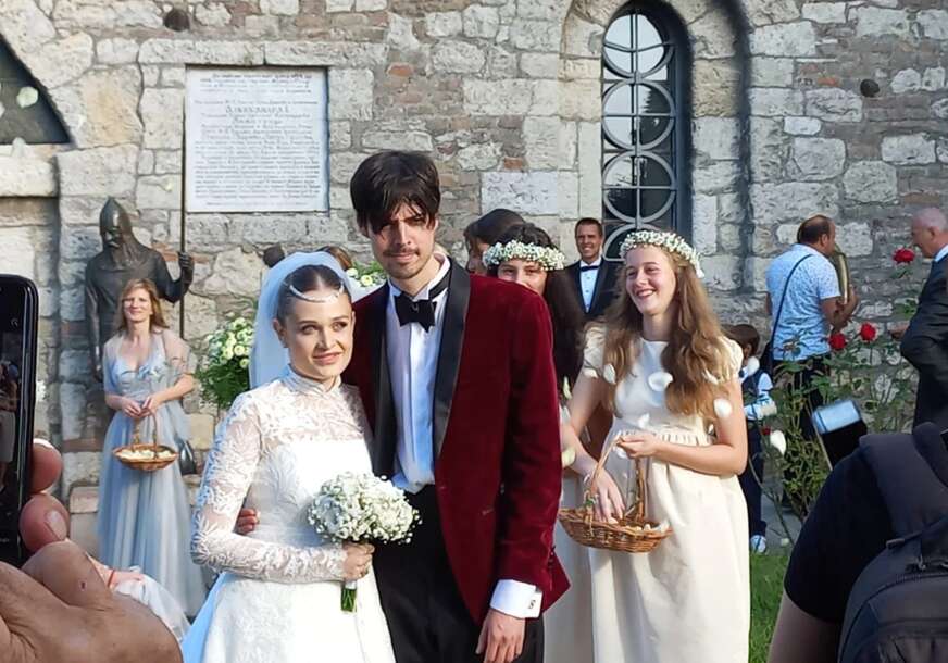 Mina Sovtić sa mužem