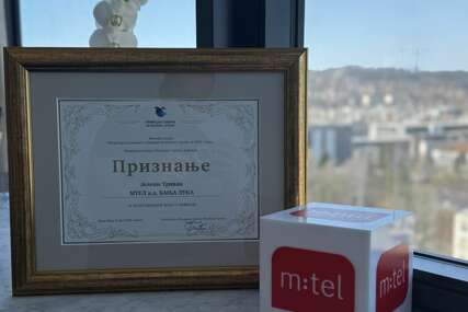 (FOTO) Najuspješnija žena u privredi Republike Srpske: Priznanje Jeleni Trivan za rezultate kompanije m:tel