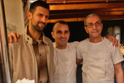 (VIDEO) Tajac u lokalu: Novak Đoković ručao s Čeferinom, pa svratio na čuvene ćevape