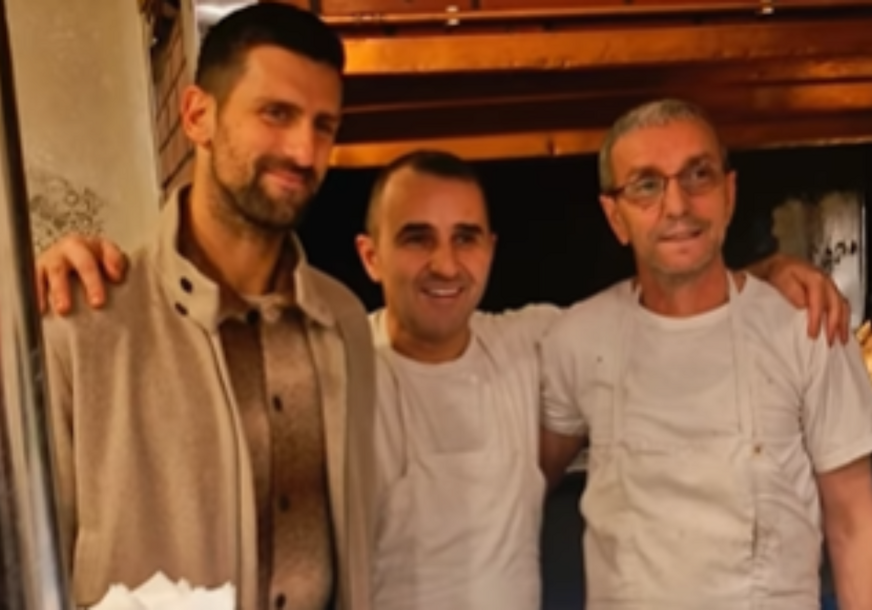 (VIDEO) Tajac u lokalu: Novak Đoković ručao s Čeferinom, pa svratio na čuvene ćevape