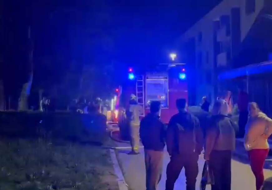 (VIDEO) Vatrogasci na terenu: Izbio požar u stanu u sarajevskom naselju