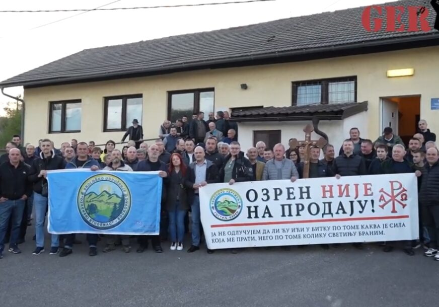 (VIDEO) "NE DAMO OZREN" Građani jasno poručili, ide se na referendum o rudarenju