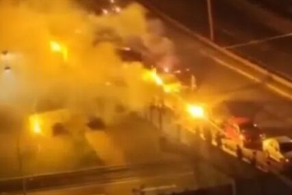 (VIDEO) POSLJEDNJI POZDRAV DUŠKU VUJOŠEVIĆU Navijači Partizana izašli na ulice "Vječno ti hvala"