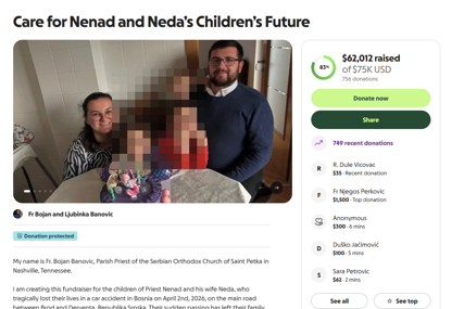 Humanost bez granica: Više od 100.000 KM prikupljeno za djecu nastradalih supružnika kod Broda