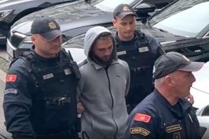 PRIJAVILA GA MAJKA Murić (25) osumnjičen za trostruko ubistvo u Podgorici sproveden u tužilaštvo