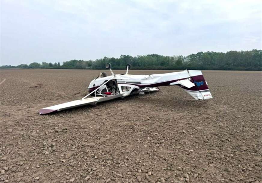 DRAMA U HRVATSKOJ Prinudno sletio manji avion, pilot u bolnici