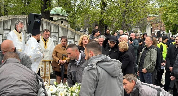 duško vujošević, sahrana 