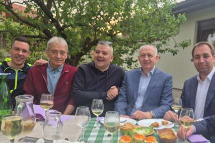 (FOTO) "TEMA NE MANJKA" Sadašnji i bivši ministri pravde na jednom mjestu