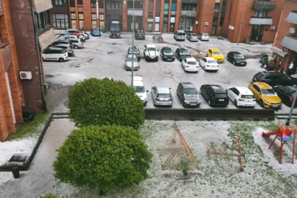 GRAD SE ZABIJELIO Jako nevrijeme u Hrvatskoj