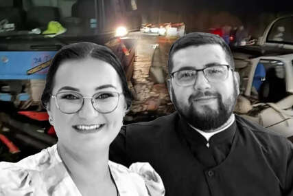 SUTRA DAN ŽALOSTI U DERVENTI Sveštenik i popadija poginuli u trenu, troje njihove djece povrijeđeno, jedno prebačeno u Zagreb na intenzivnu njegu