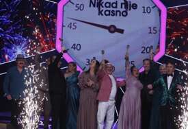 Tri pobjednika, jedna velika noć: Večeras veliko FINALE "NIKAD NIJE KASNO", poznata imena svih finalista