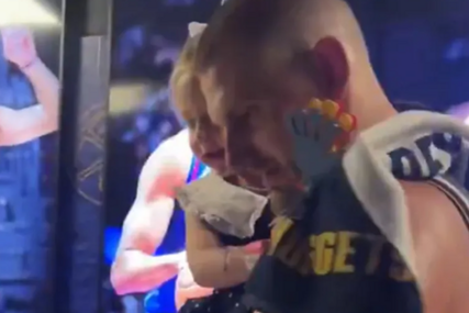 (VIDEO) KAKAV PRIZOR Kćerka Nikole Jokića se zatrčala ka tati poslije Minesote, Srbin dobio najveći blagoslov