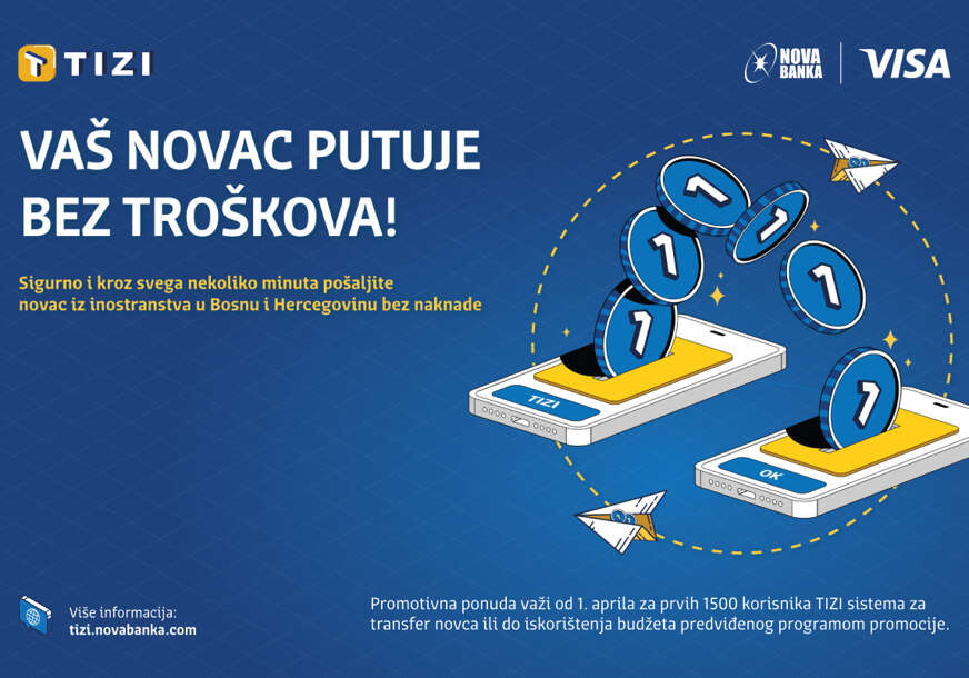 (FOTO) Novac dostupan za 30 minuta: Povoljniji, brži i sigurniji prilivi iz inostranstva uz TIZI i Visa Direct