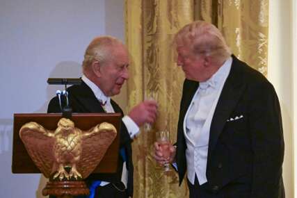 kralj Čarls i Donald Tramp