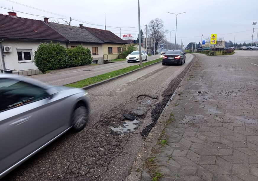 rupe na putu ulica ivana gorana kovačića