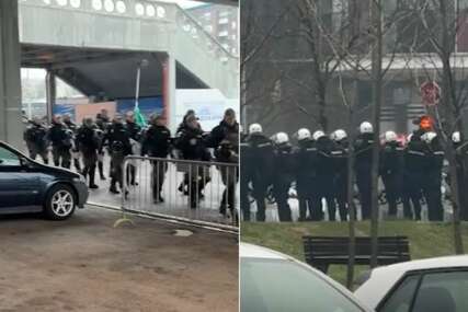 (VIDEO) Žandarmerija na sve strane: Pojačane mjere bezbjednosti pred vječiti derbi