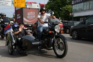 Defile, motoristi