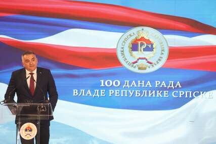 (VIDEO, FOTO) Minić povodom 100 dana Vlade Srpske: 6 milijardi KM investicija, povećanje boračkog dodatka, otadžbina u fokusu 
