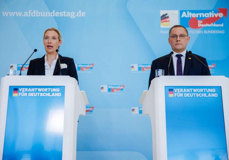 REZULTATI ANKETE Podrška AFD-u porasla na rekordnih 28 odsto