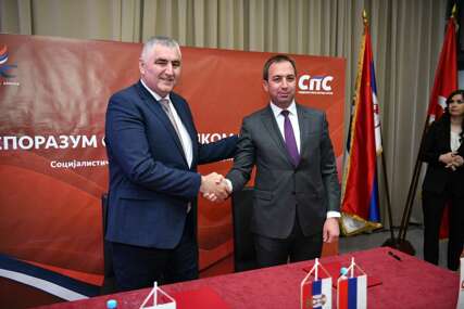 (FOTO) Selak i Stojanović potpisali sporazum: Zajednički nastup na izborima 2026. godine