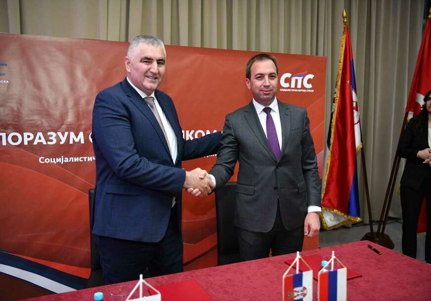 (FOTO) Selak i Stojanović potpisali sporazum: Zajednički nastup na izborima 2026. godine