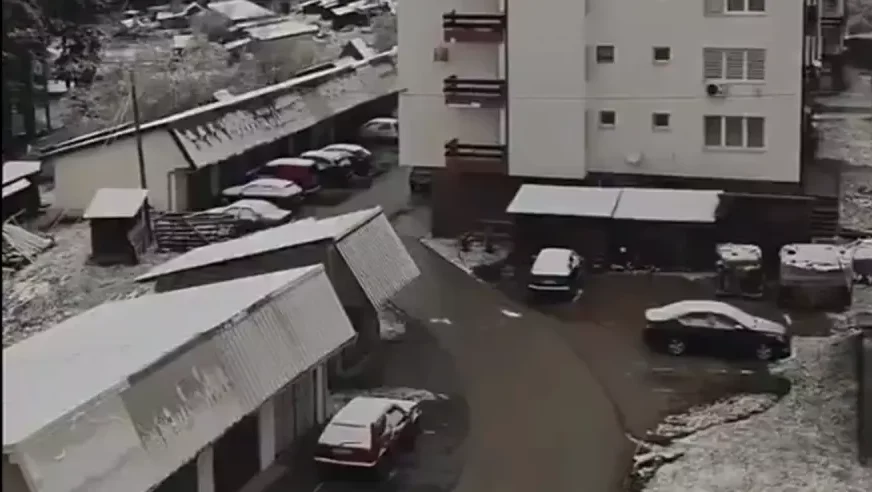 (VIDEO) SNIJEG PONOVO IZNENADIO Han Pijesak osvanuo pod bijelim pokrivačem