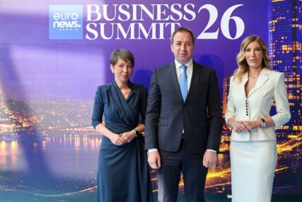 (FOTO) "Jake institucije i pravna sigurnost uslov razvoja" Selak na „Euronews Business Summit 2026“