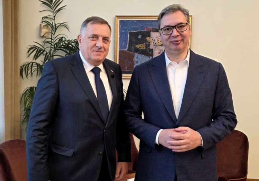 „Srpska i Srbija posvećene očuvanju mira“ Dodik se sastao sa Vučićem, poručili su da će narednih dana biti donesene VAŽNE ODLUKE