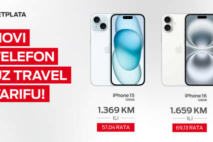 Izaberite svoj novi telefon i m:tel Travel tarifu: Vrhunski telefoni i neograničena komunikacija gdje god da ste