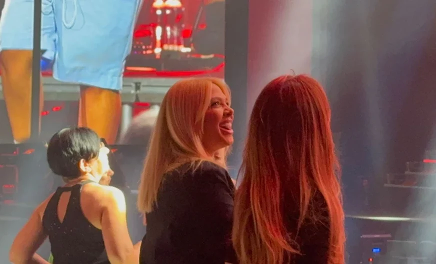 milica todorović na koncertu marije šerifović